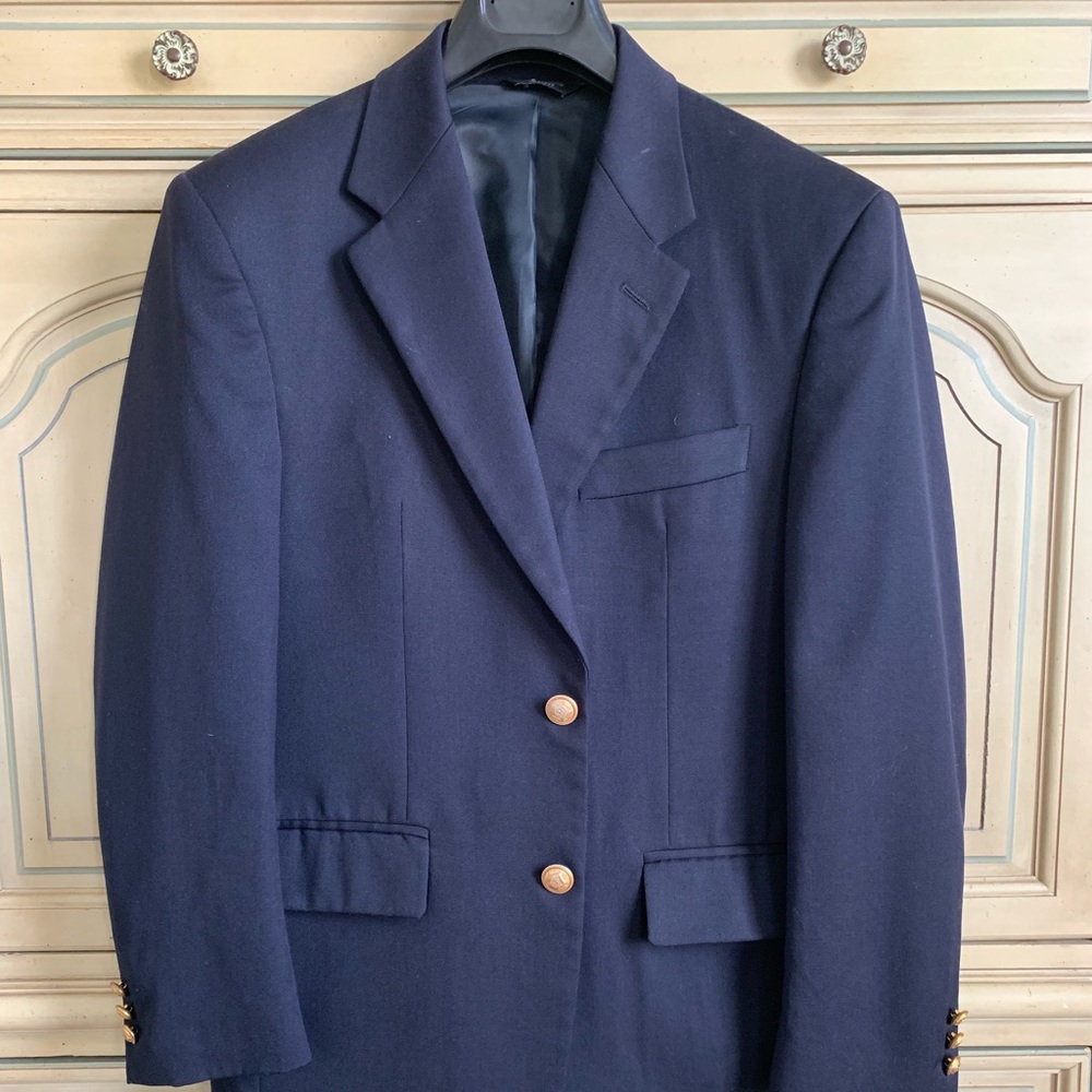 Classic Navy Blue Blazer 36S